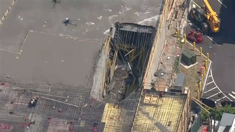 7 rescued after building partially collapses near Yale medical school